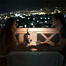 Abajur de Mesa Cristal LED 16 Cores com Projetor