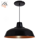 Luminária Pendente Retro em Alumínio - Industrial Rústico