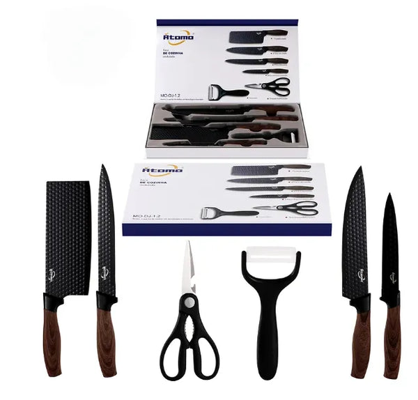 Conjunto de Facas Inox 6 Peças