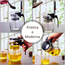 Bule de Vidro com Infusor 900ml