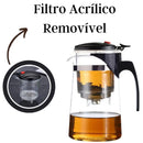 Bule de Vidro com Infusor 900ml