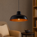 Luminária Pendente Retro em Alumínio - Industrial Rústico