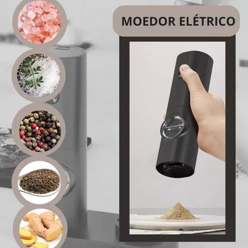 Moedor Elétrico de Condimentos Automático