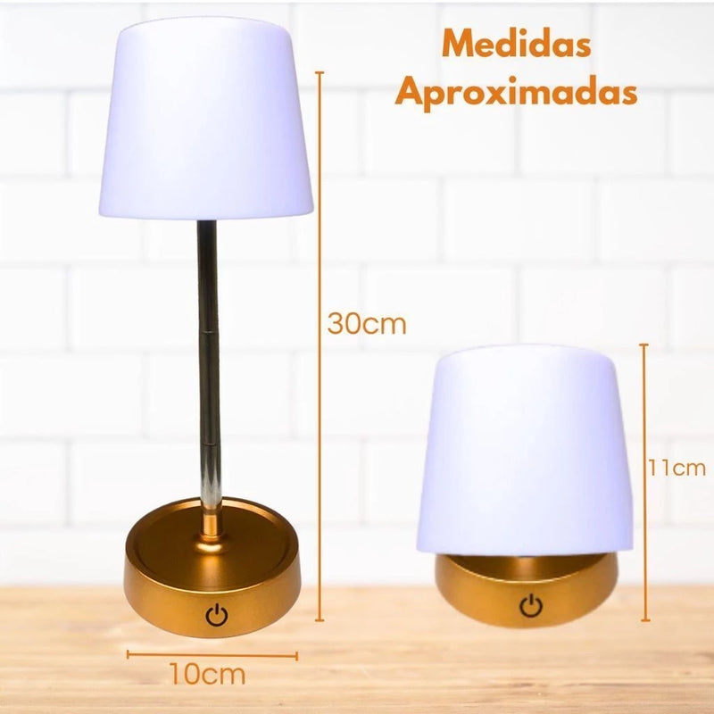 Abajur Telescópico LED Recarregável