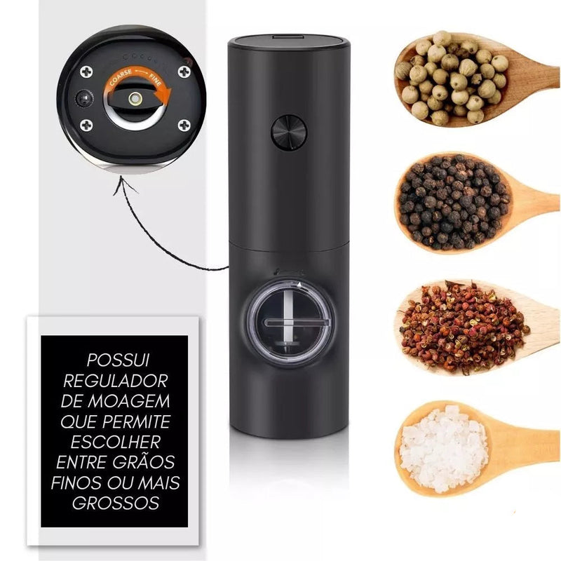 Moedor Elétrico de Condimentos Automático