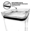 Potes Herméticos Empilháveis de Acrílico | 9 Unidades