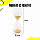 Ampulheta de Vidro Decorativa