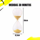 Ampulheta de Vidro Decorativa