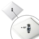 Chuveiro Ducha Fria Quadrado Fosco Slim Solar