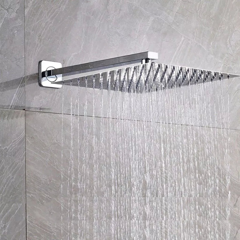 Chuveiro Ducha Fria Quadrado Fosco Slim Solar