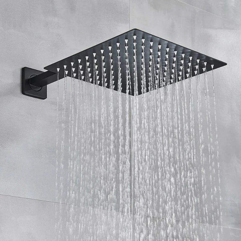 Chuveiro Ducha Fria Quadrado Fosco Slim Solar