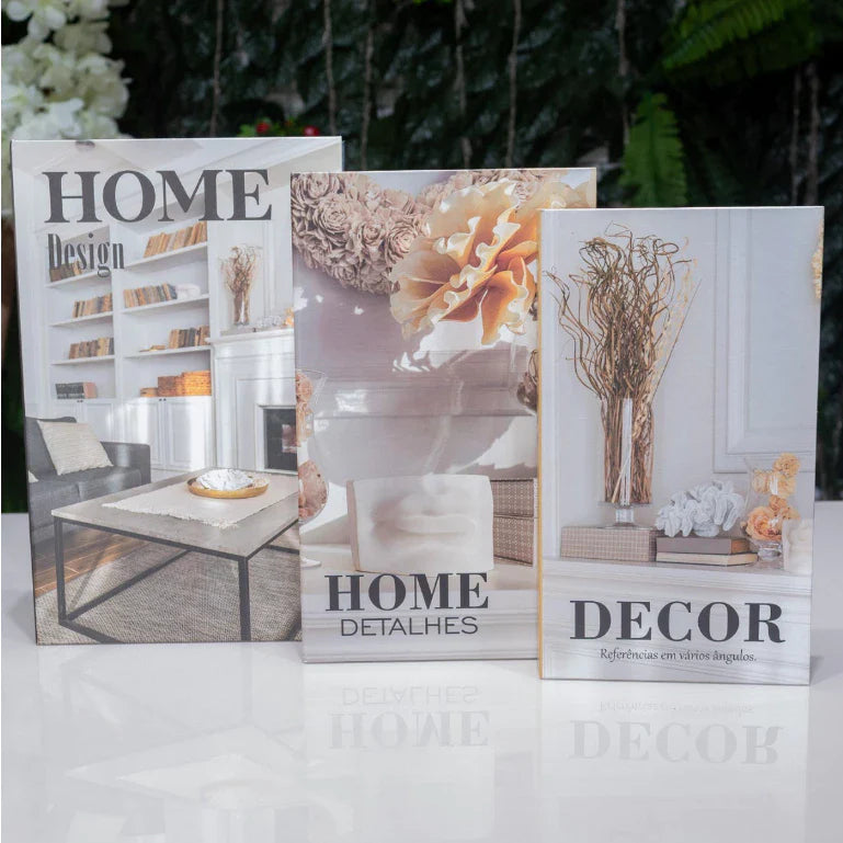 Caixa Livro Decorativa