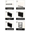 Sapateira Sanfonada 4 Andares Multiuso