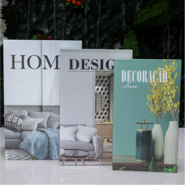 Caixa Livro Decorativa