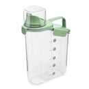 Pote Hermético em Acrílico com Tampa e Copo Medidor