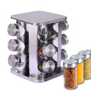 Porta Tempero Giratório Inox