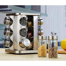 Porta Tempero Giratório Inox