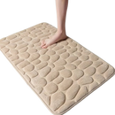 Tapete de Banheiro – Decoração em Relevo de Paralelepípedos