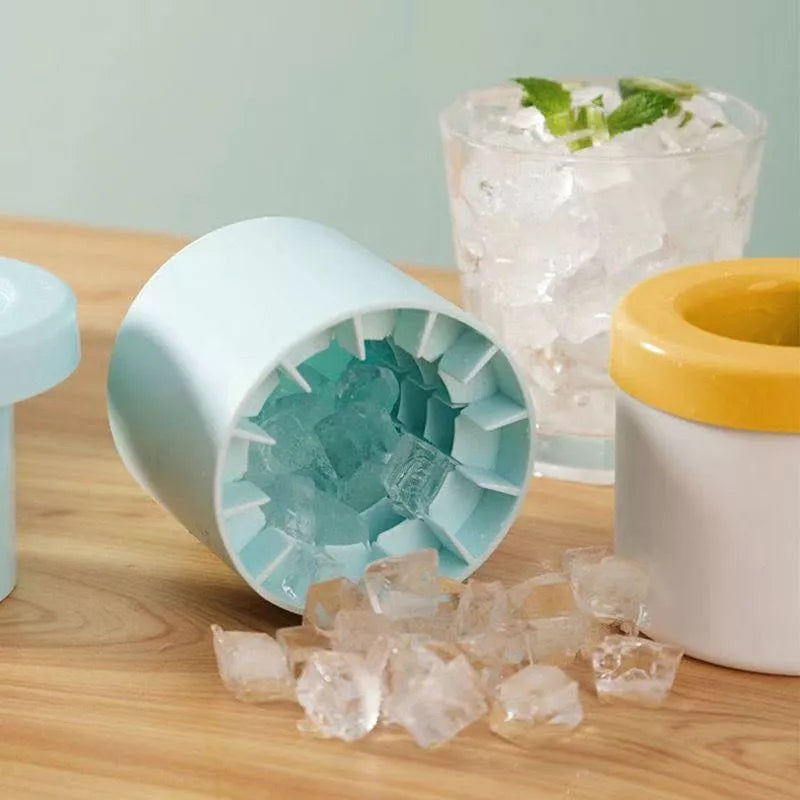 Molde de Silicone para Cubos de Gelo