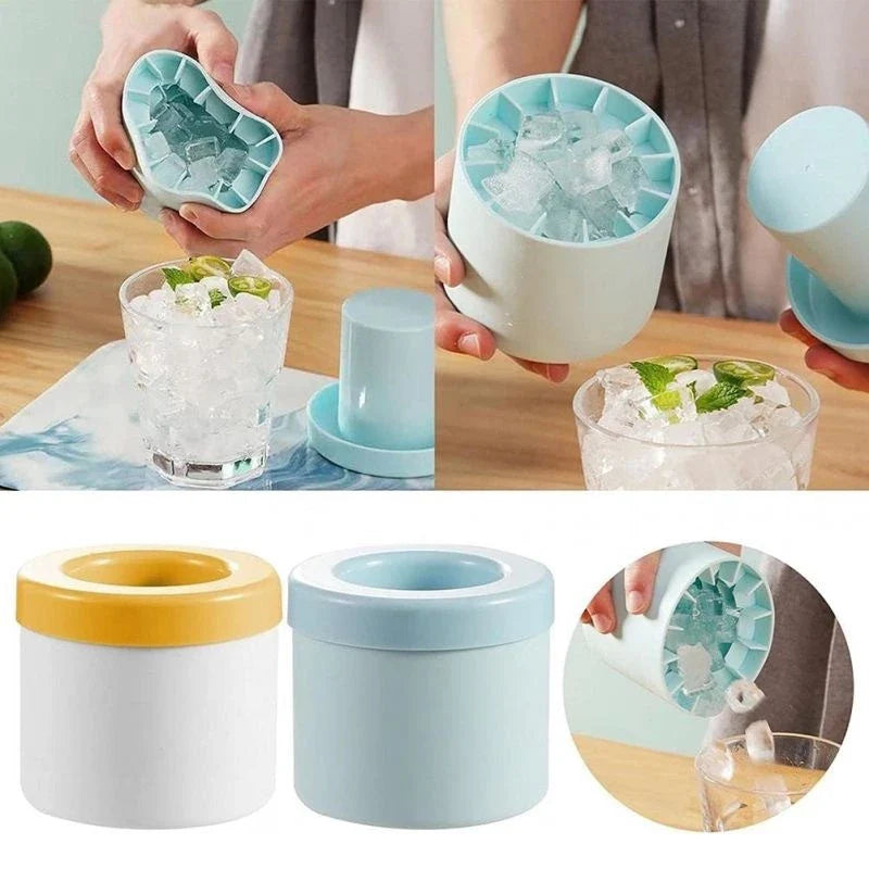Molde de Silicone para Cubos de Gelo