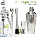 Kit Caipirinha Profissional Inox – 5 Peças