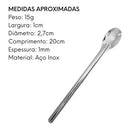 Kit Caipirinha Profissional Inox – 5 Peças