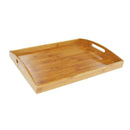 Bandeja Retangular de Bambu com Arco ou Alça Reta