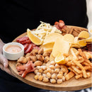 Kit Petisqueira Redonda para Frios e Garfinhos para Petiscos