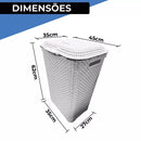 Cesto de Roupa Suja 72 Litros
