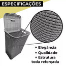 Cesto de Roupa Suja 72 Litros