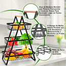 Fruteira de Mesa Premium Aramada Multiuso