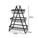 Fruteira de Mesa Premium Aramada Multiuso