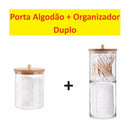 Porta Algodão e Cotonete Elegante