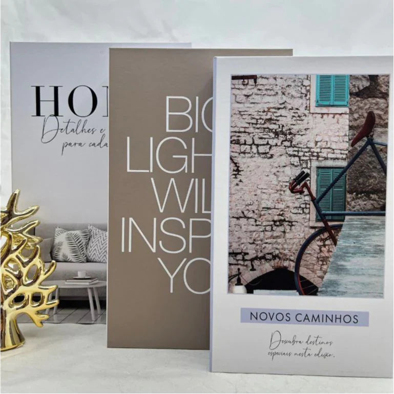 Caixa Livro Decorativa