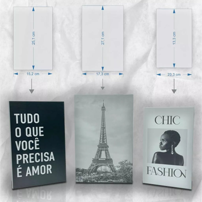 Caixa Livro Decorativa