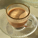 Jogo de 6 Xícaras de Café com Pires 90ML