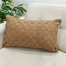 Kit Almofadas Cordão Caramelo Macramê Artesanal