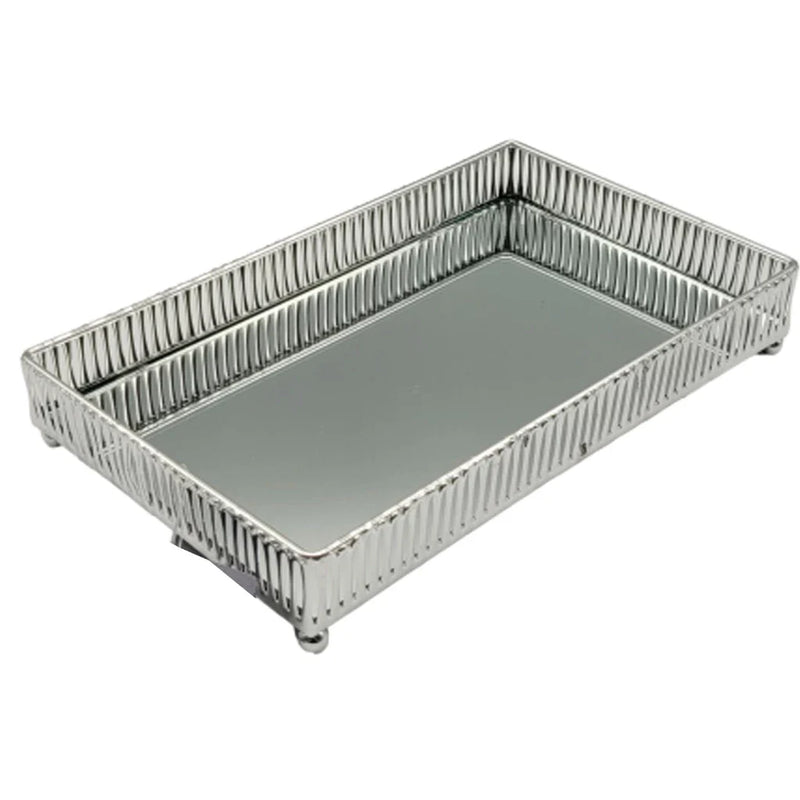 Bandeja Espelhada Linha Premium Decorativa