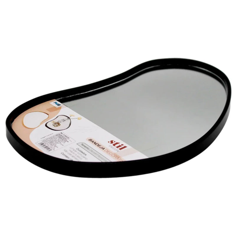 Bandeja Espelhada Linha Premium Decorativa