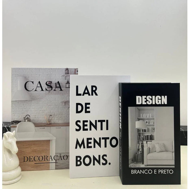 Caixa Livro Decorativa