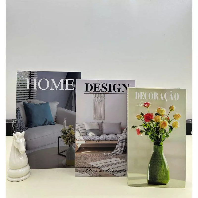 Caixa Livro Decorativa