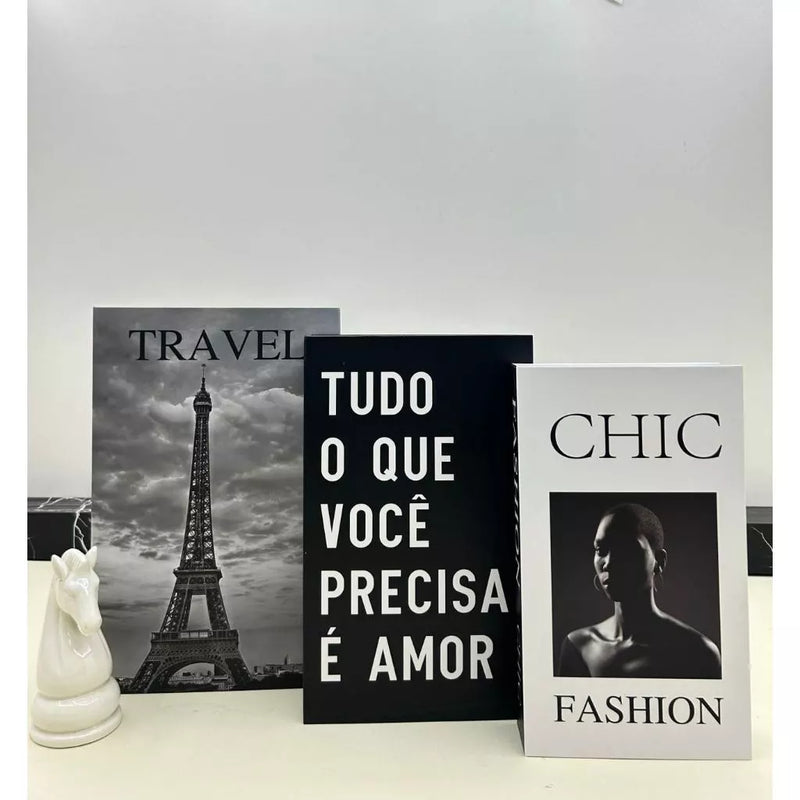 Caixa Livro Decorativa