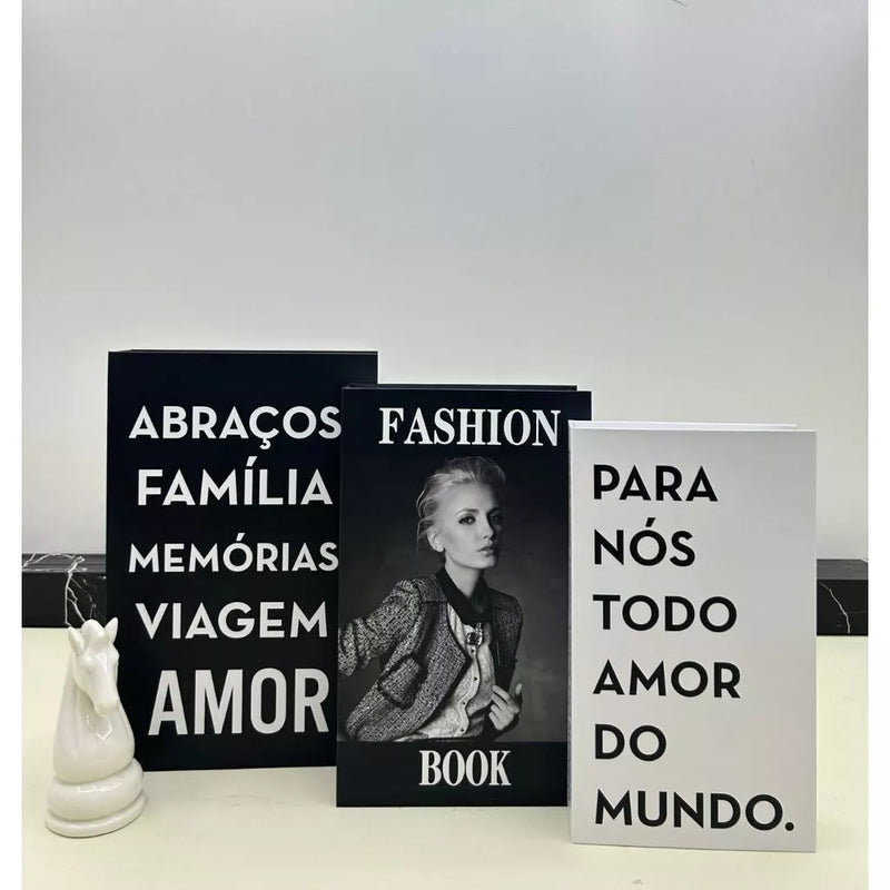 Caixa Livro Decorativa