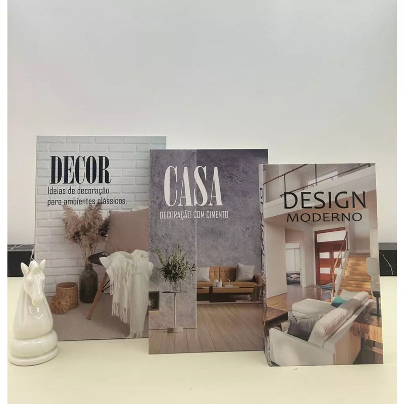 Caixa Livro Decorativa