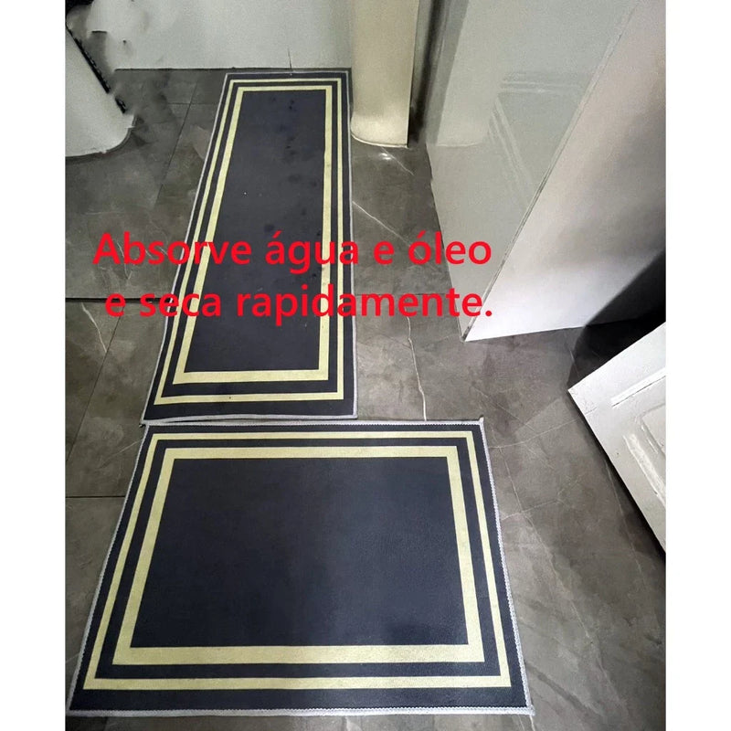 Kit com 2 Tapetes Mágicos Absorventes