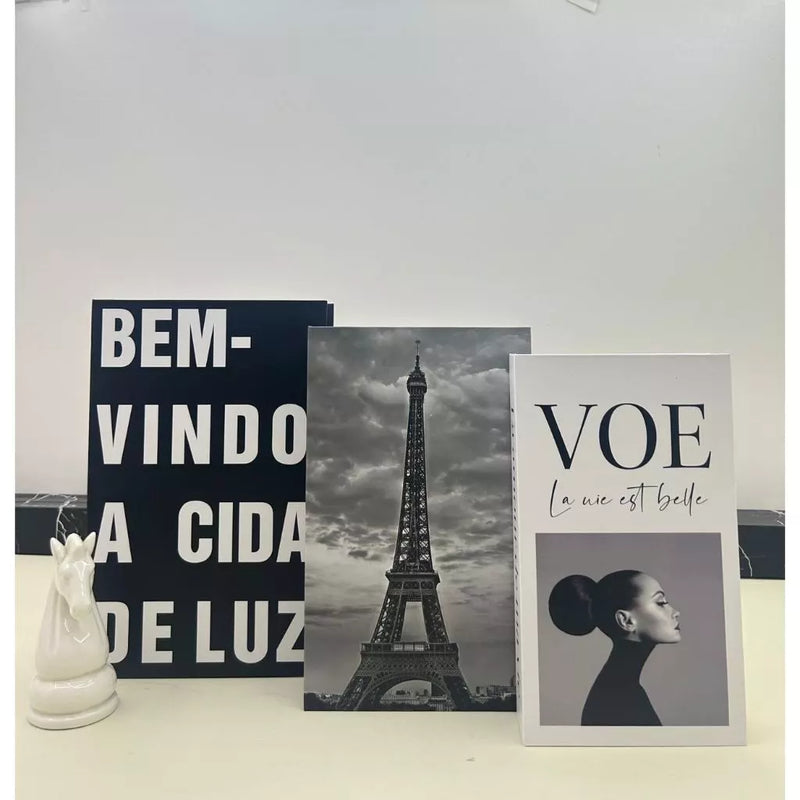 Caixa Livro Decorativa