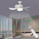 Ventilador de Teto Compacto com Luz e Controle Remoto