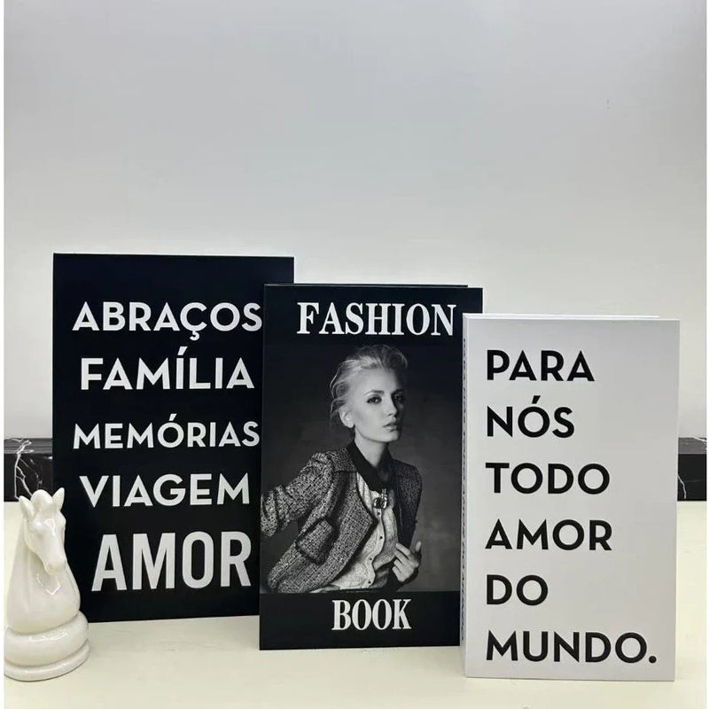 Caixa Livro Decorativa