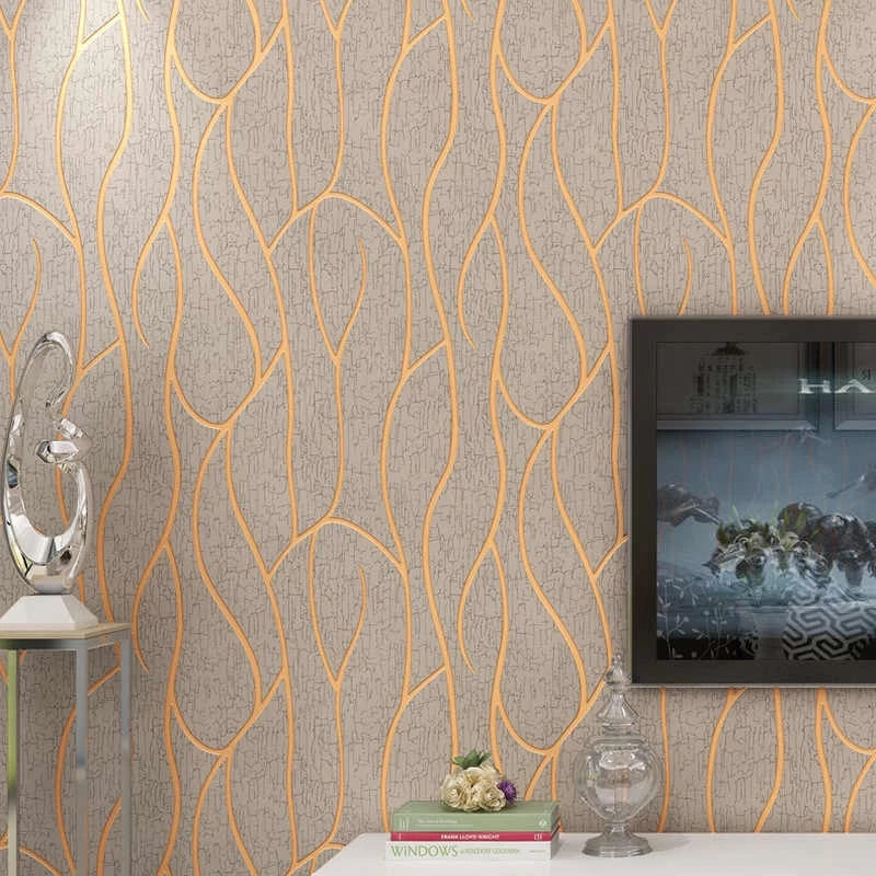 Papel de Parede Lavável para Decoração de Sala de Estar