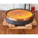 Frigideira De Pedra Sabão 20 Cm De Diâmetro